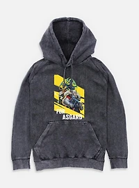 Marvel Rivals For Asgard Mineral Wash Hoodie
