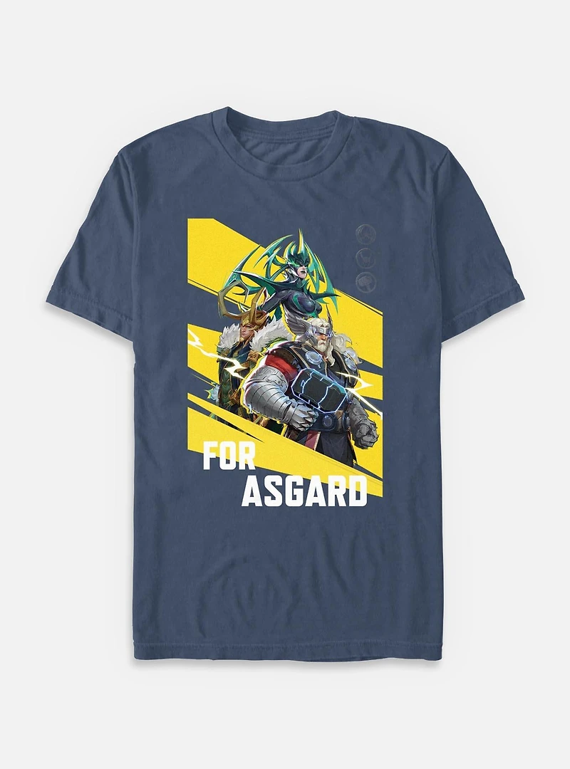 Marvel Rivals For Asgard Garment Dye T-Shirt