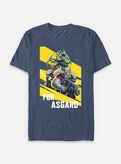 Marvel Rivals For Asgard Garment Dye T-Shirt