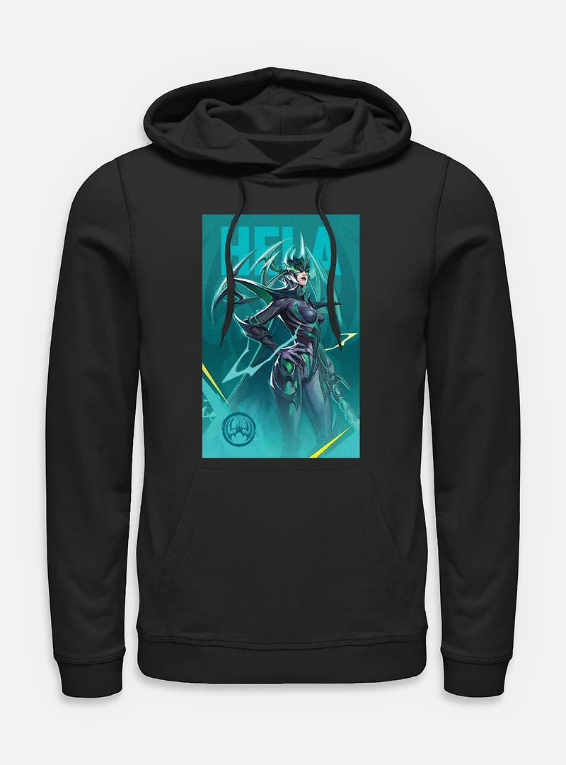 Marvel Rivals Hela Pose Hoodie
