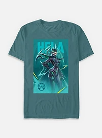 Marvel Rivals Hela Pose Garment Dye T-Shirt