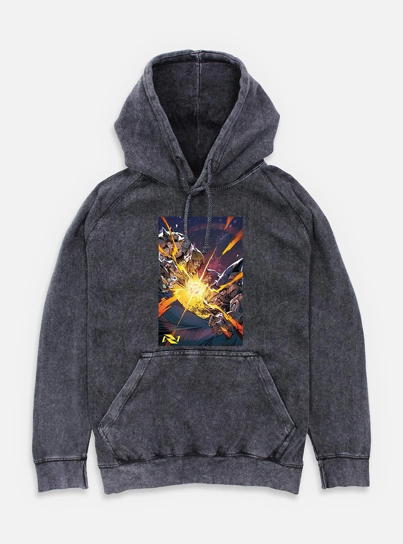 Marvel Rivals Final Fight Mineral Wash Hoodie