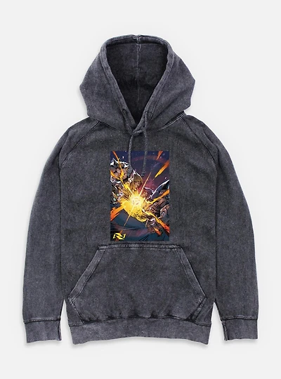 Marvel Rivals Final Fight Mineral Wash Hoodie