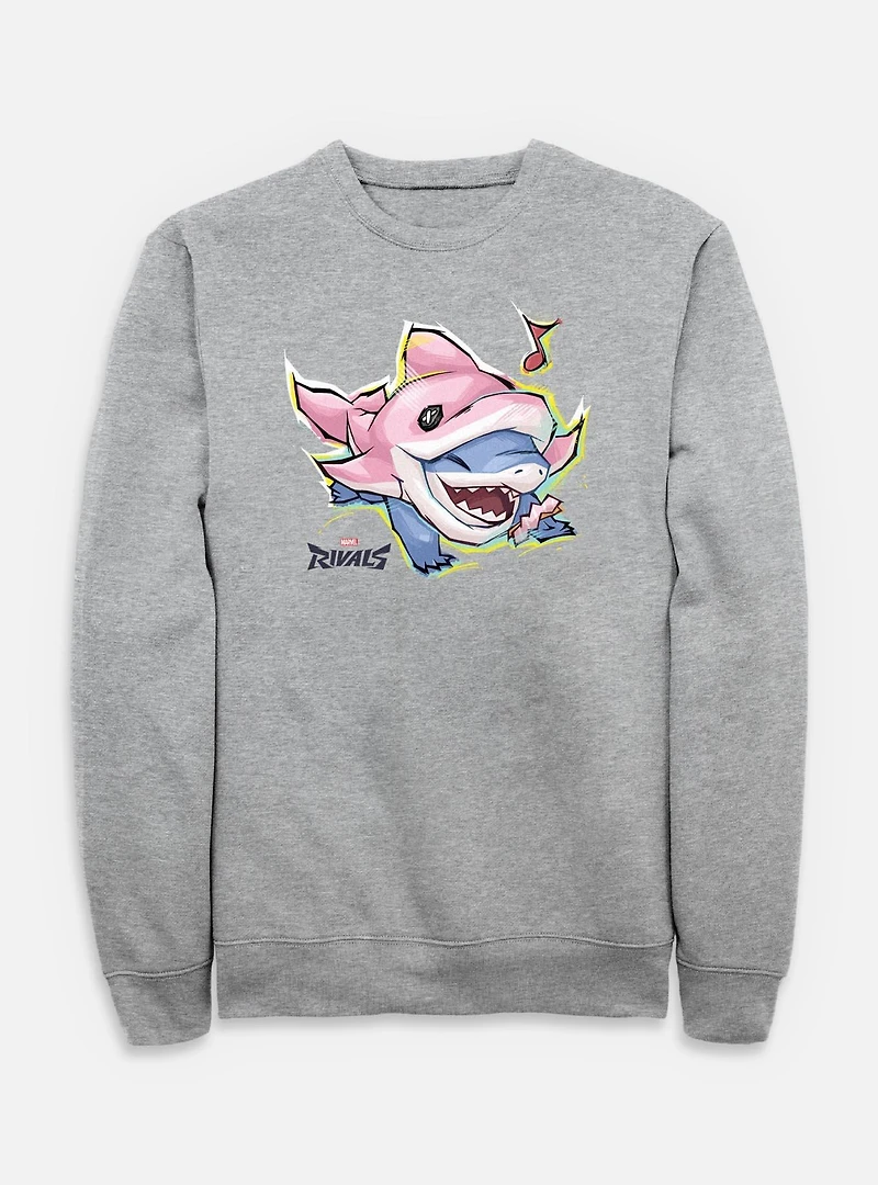 Marvel Rivals Happy Jeff The Landshark Sweatshirt