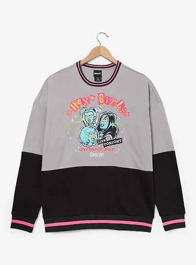 Scooby-Doo! The Hex Girls Embroidered Panel Crewneck - BoxLunch Exclusive