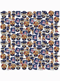 University Of Arizona 100 Ct. Sticker Pack