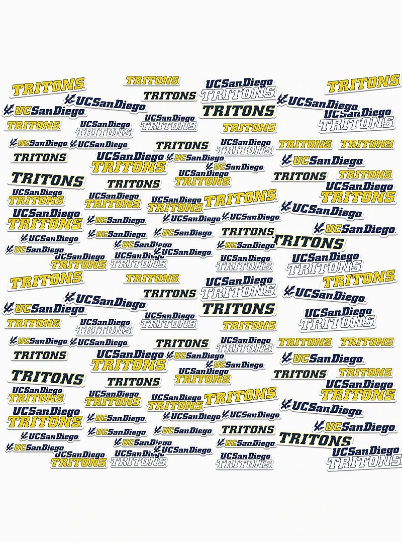 UC San Diego Tritons 100 Ct. Sticker Pack