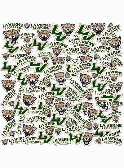 University Of La Verne Leopards 100 Ct. Sticker Pack