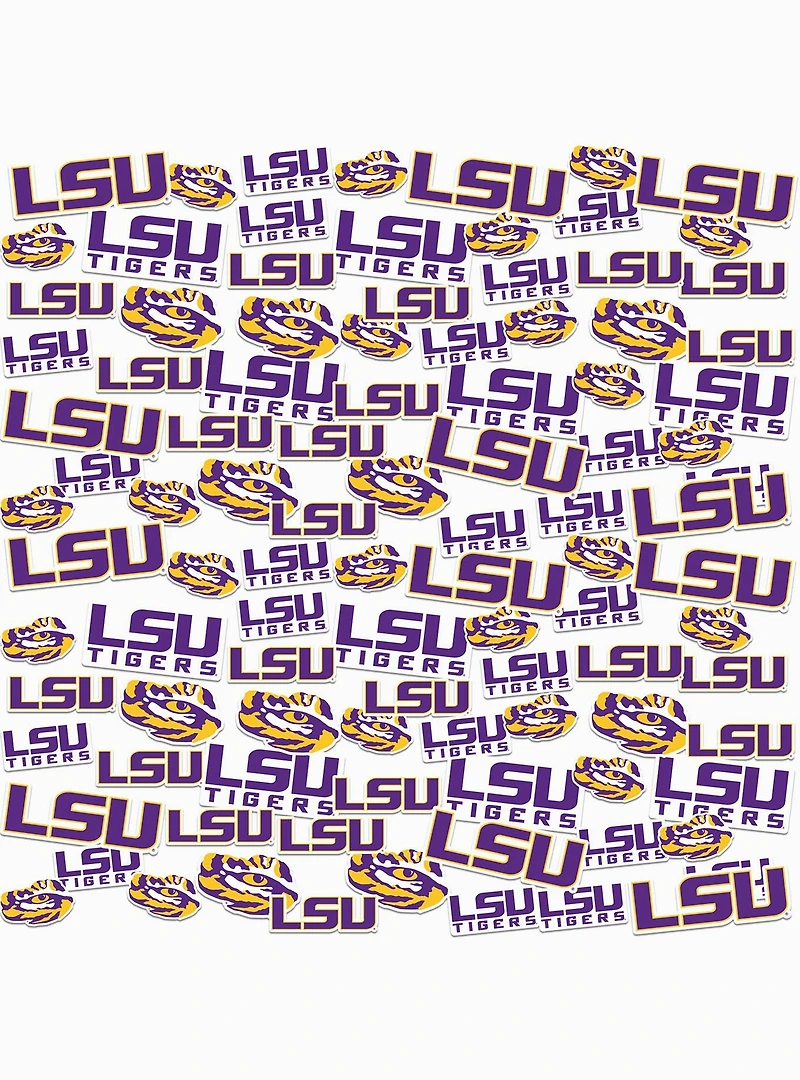 Louisiana State University Tigers 100Ct. Sticker Pack