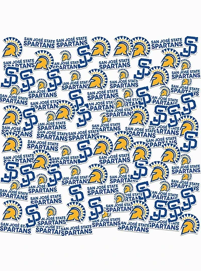 San Jose State University Spartans 100 Ct. Sticker Pack