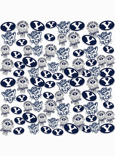 Brigham Young University BYU 100 Ct. Sticker Pack