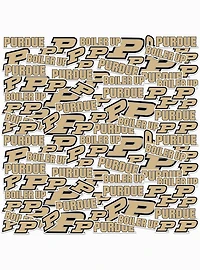 Purdue University Wordmark Logo 100Ct. Sticker Pack