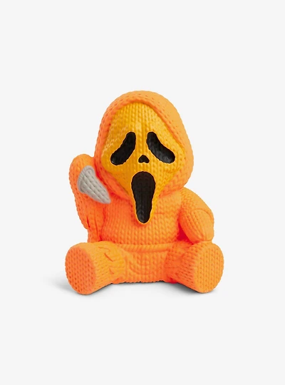 Scream Ghost Face 264 Limited Edition Pumpkin Orange Glow In The Dark Handmade by Robots Vinyl Figure