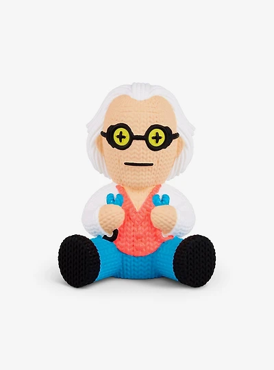 Back to the Future Dr. Brown Cables 149 Limited Edition Blacklight Handmade by Robots Vinyl Figure