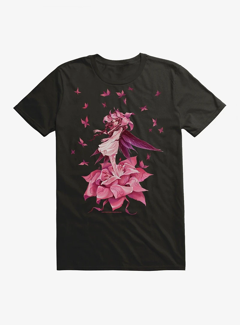 Fairies By Trick Pink Blossom Fairy T-Shirt