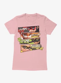 Miraculous: Tales Of Ladybug And Cat Noir Group Womens T-Shirt