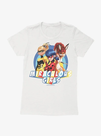 Miraculous: Tales Of Ladybug And Cat Noir Miraculous Trio Womens T-Shirt