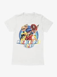 Miraculous: Tales Of Ladybug And Cat Noir Miraculous Trio Womens T-Shirt