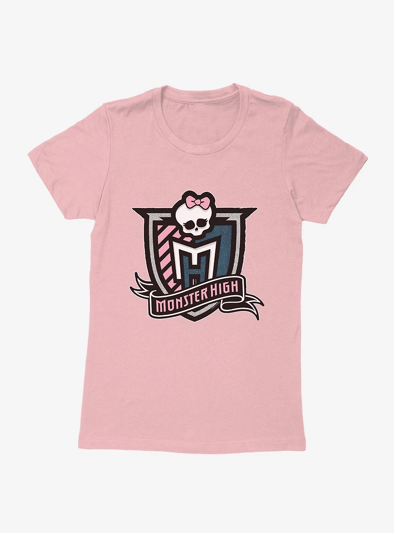 Monster High Cute Emblem Logo Womens T-Shirt
