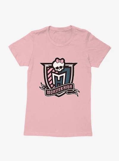 Monster High Cute Emblem Logo Womens T-Shirt