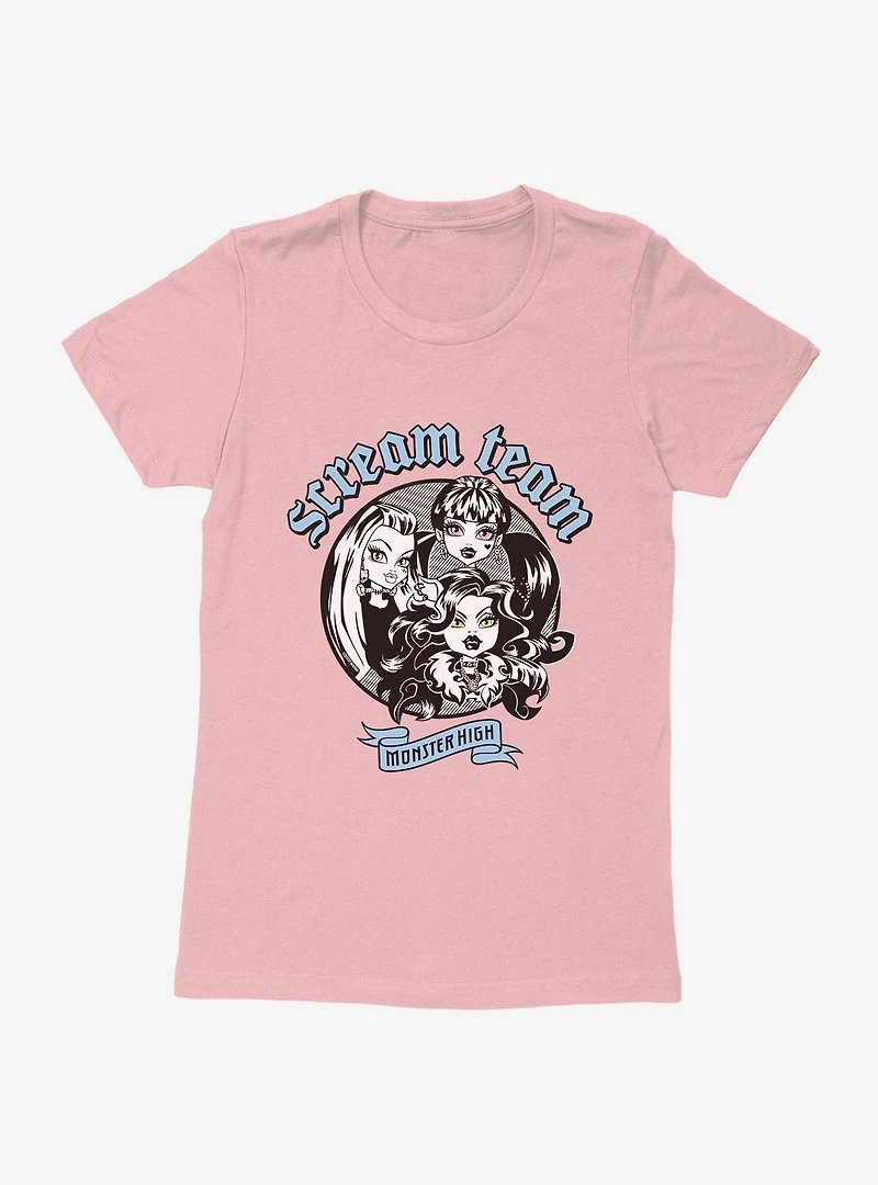 Monster High Scream Team Womens T-Shirt