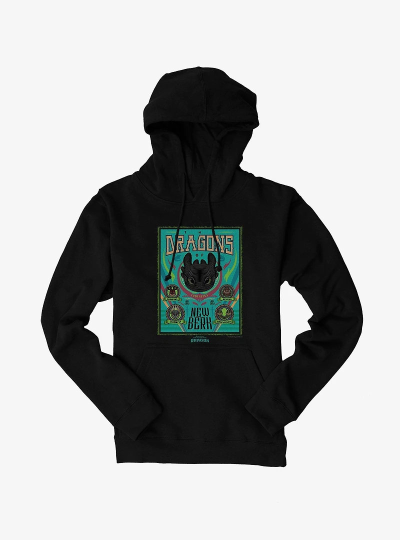 How To Train Your Dragon New Berk Dragons Hoodie
