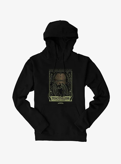 How To Train Your Dragon Toothless Species Card Hoodie