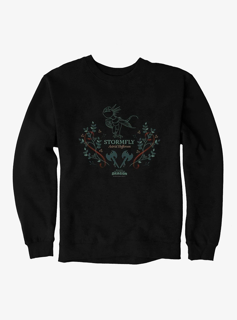 How To Train Your Dragon Astrid's Stormfly Sweatshirt