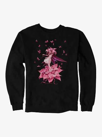 Fairies By Trick Pink Blossom Fairy Sweatshirt