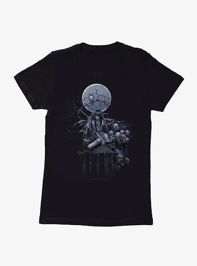 Fairies By Trick Full Moon Fairy Womens T-Shirt