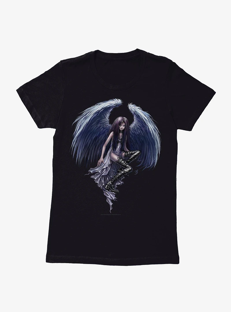Fairies By Trick Icy Blue Fairy Womens T-Shirt