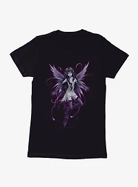 Fairies By Trick Purple Pixie Fairy Womens T-Shirt
