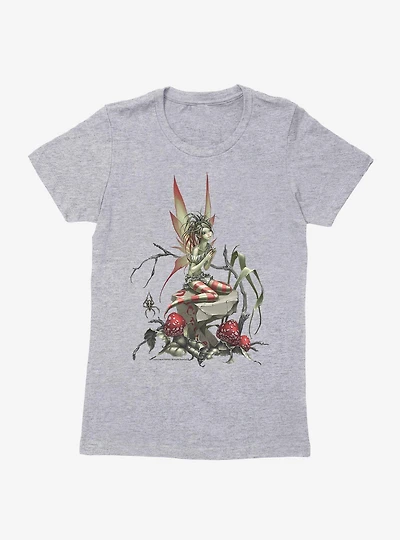 Fairies By Trick Mushroom Fairy Womens T-Shirt