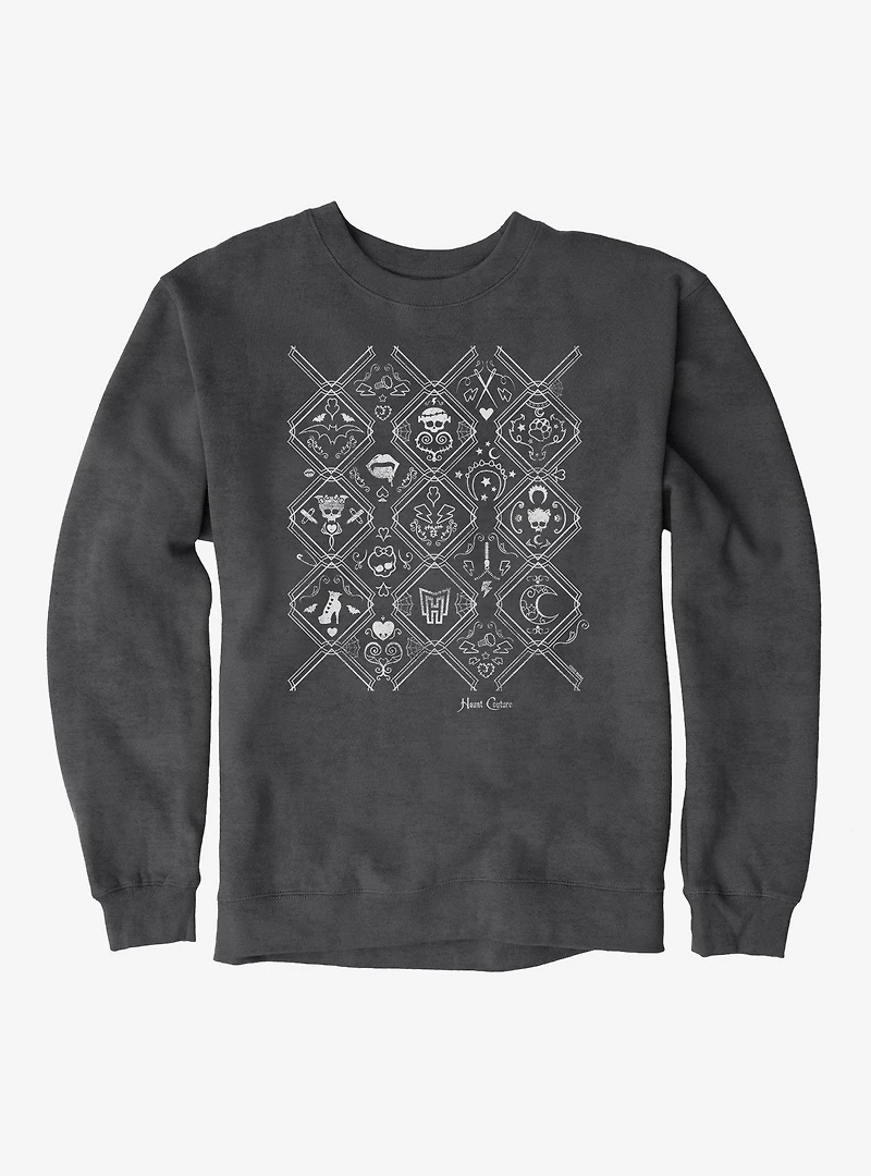 Monster High Geometric Haunt Couture Icon Sweatshirt