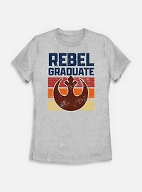 Star Wars Rebel Graduate Womens T-Shirt