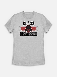 Star Wars Class Dismissed Darth Vader Womens T-Shirt