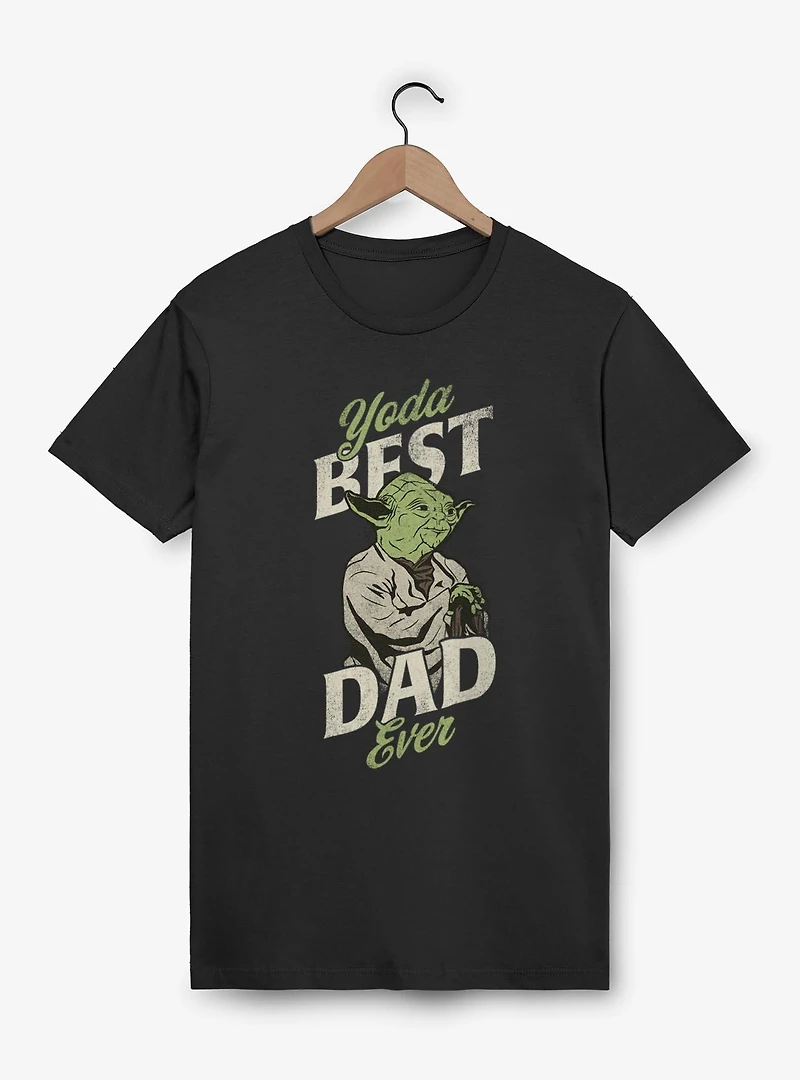Star Wars Yoda Best Dad Ever T-Shirt