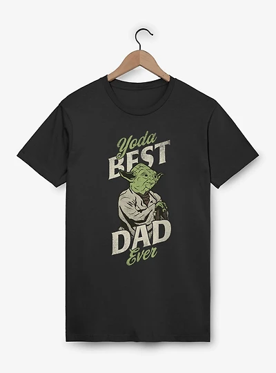 Star Wars Yoda Best Dad Ever T-Shirt