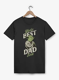 Star Wars Yoda Best Dad Ever T-Shirt