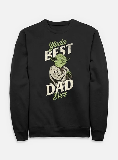 Star Wars Yoda Best Dad Ever Sweatshirt