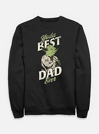 Star Wars Yoda Best Dad Ever Sweatshirt