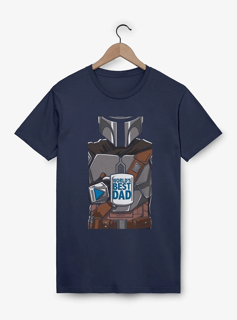 Star Wars The Mandalorian World's Best Dad Boba Fett T-Shirt