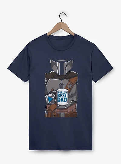Star Wars The Mandalorian World's Best Dad Boba Fett T-Shirt