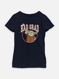 Star Wars The Mandalorian Rad Grad Grogu Youth Girls T-Shirt