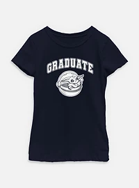 Star Wars The Mandalorian Graduate Grogu Youth Girls T-Shirt