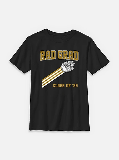 Star Wars Rad Grad Millennium Falcon Class of 25 Youth T-Shirt