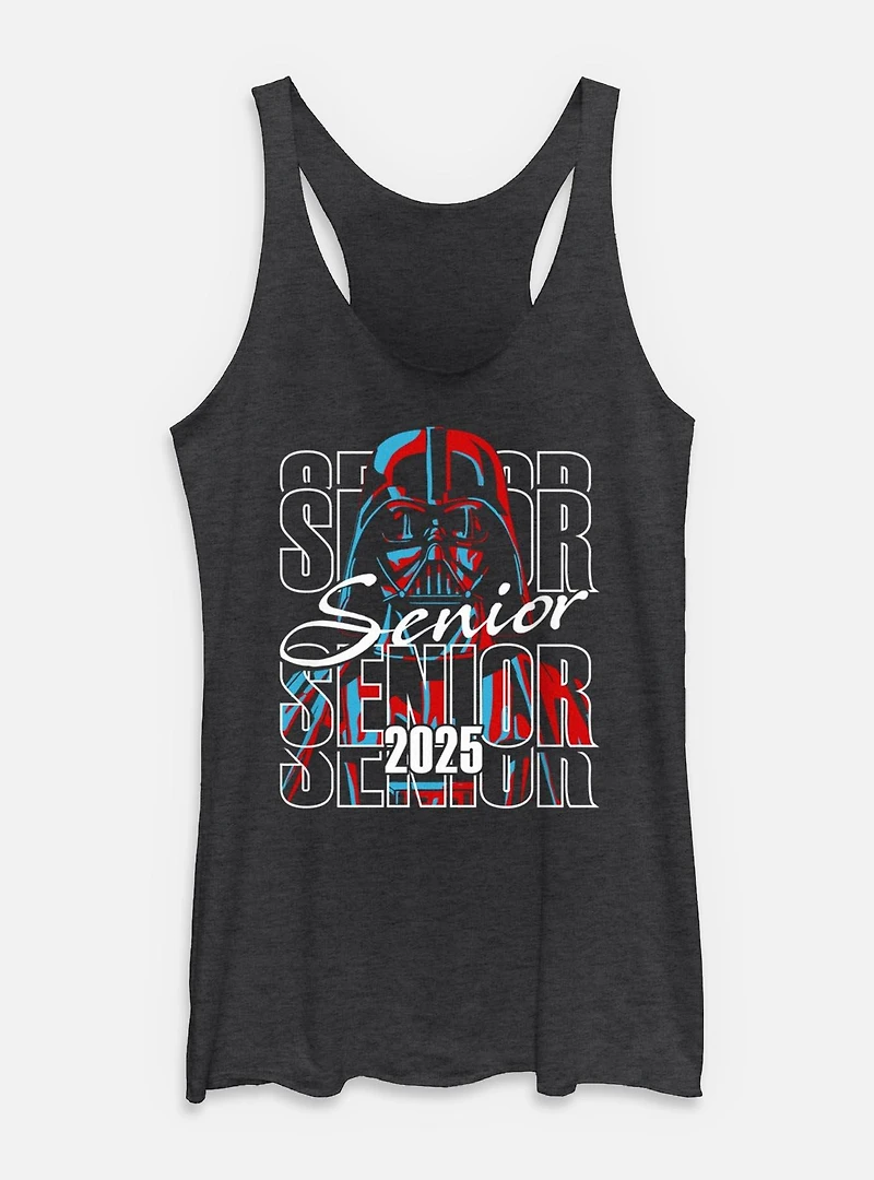 Star Wars Senior 2025 Grad Darth Vader Womens Tank Top
