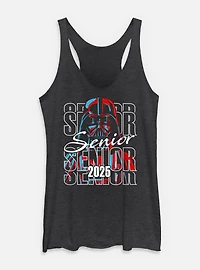 Star Wars Senior 2025 Grad Darth Vader Womens Tank Top