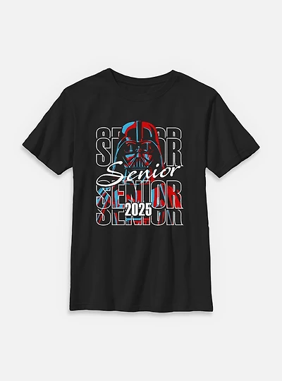 Star Wars Senior 2025 Grad Darth Vader Youth T-Shirt