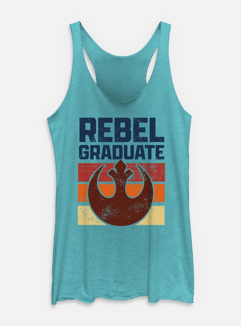 Star Wars Rebel Graduate Womens Tank Top